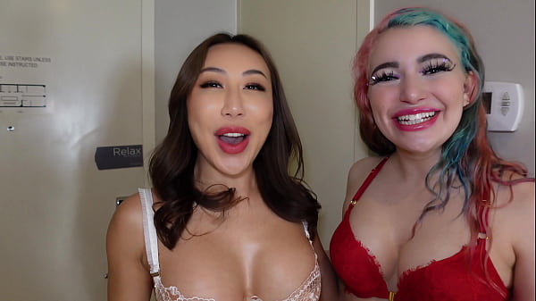 Couple Bring in HOT Asian for Valentine’s Day Threesome