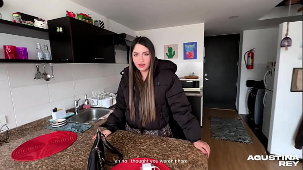 Oiled up big ass in heels begs for hard anal sex until I cum on her face
