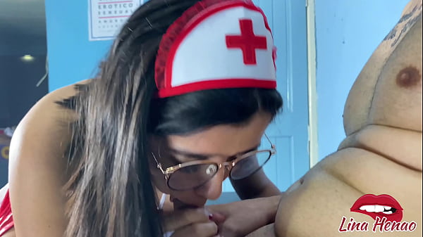 ROLE PLAY – Horny nurse wants to fuck, so she sucks her patient’s dick, do you want to be my patient? – PART 1