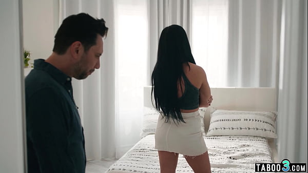 Tricky dude consoling and fucking his petite MILF roommate Jennifer White