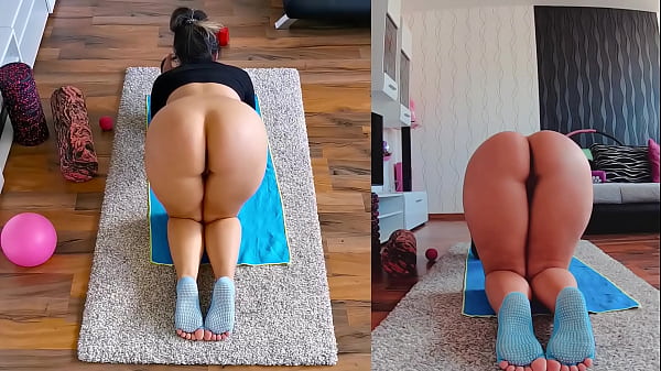 Wet and Wild Dual Cam Naked Workout – You Have to See It to Believe It!