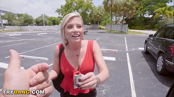 BANGBROS – Busty Blonde MILF Kaylynn Keys Taking BBC From Jay Bangher In Van