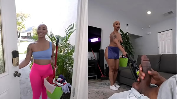 BANGBROS – Big Booty Black Maid Thick Ass Daphne Going The Extra Mile