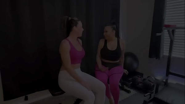Bottomless Workout W/ Two Horny MILFs