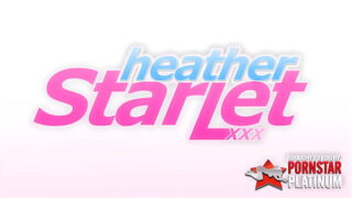 Blonde Heather Starlet Milks The Huge Cock Of Justice Raw