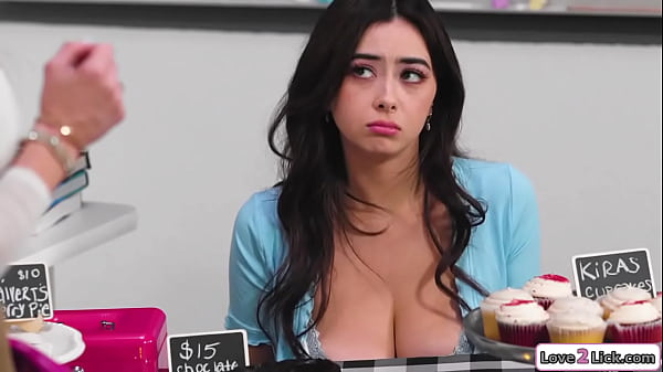 Love2Lick.com – Stepmom licks stepdaughter under a table