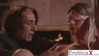 Blondie Nella Jones’ Sultry Fireplace Love Session