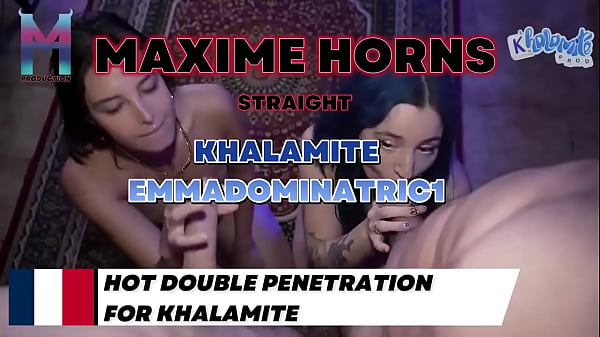 Avec khalamite et Emmadominatric1, on ne fait pas les choses à moitié Sexe hardcore, cumshot explosif, et une scèn…