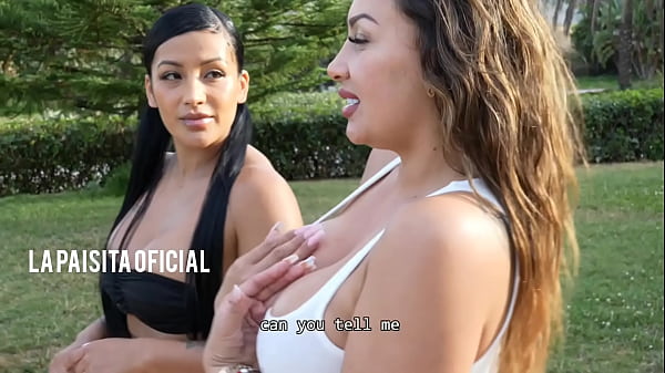 Two strangers have rough lesbian sex – La Paisita Oficial & Mariana Martix