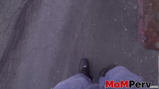 Busty stepmom Kayla Paige penetrated by stepsons hard dick
