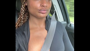 Driving around with Rhae Woods